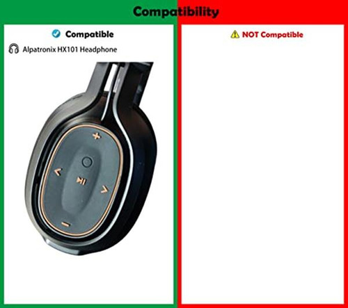 Dowitech Almohadillas De Tela Para Auriculares De Repuesto C