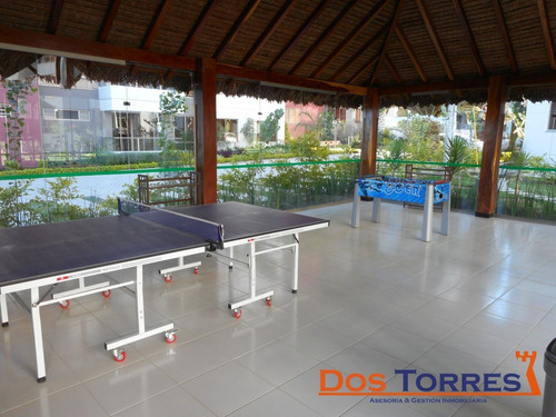 Imagen 11 de 11 de 78.500$us Venta-25.000$ Anticretico, Cómodo Y Nuevo Departamento En Condominio Con Areas Verdes