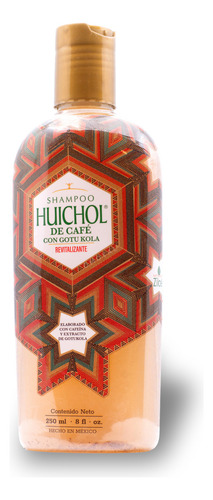 Shampoo Huichol Café Con Gotu Kola Revitalizante 250 Ml
