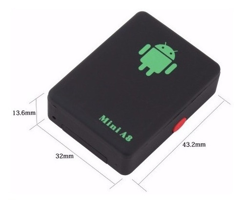 Micrófono Gsm Espía, Sensor De Ruido Mini A8