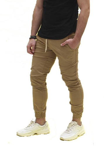 Imagen 1 de 7 de Jogger Gabardina Elastizada Liviana Con Cordón Calidad.