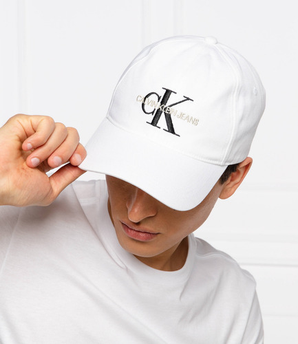 Gorra Calvin Klein Unisex Original Blanco Os (significa Talle Único) Bordado