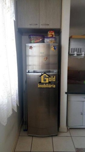 Apartamento Com 2 Dormitórios À Venda, 45 M² Por R$ 110.000 - Residencial Das Américas - Ribeirão Preto/sp - Ap1295