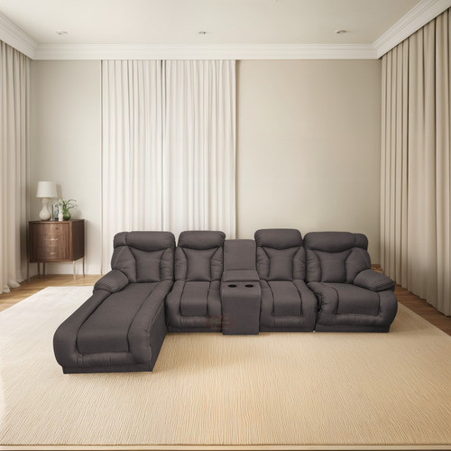 Sala Modular Con 3 Reclinables Mod. Marruecos Mini 3r