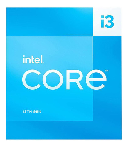 Procesador Intel Core I3-13100f S-1700 3.40ghz Quadcore 12mb
