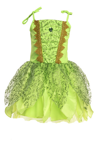 Fantasia Vestido Fadinha Fada Infantil Sininho Tinker Bell