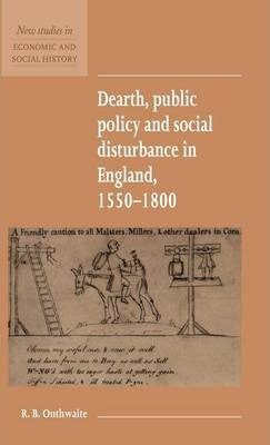 Libro Dearth, Public Policy And Social Disturbance In Eng...