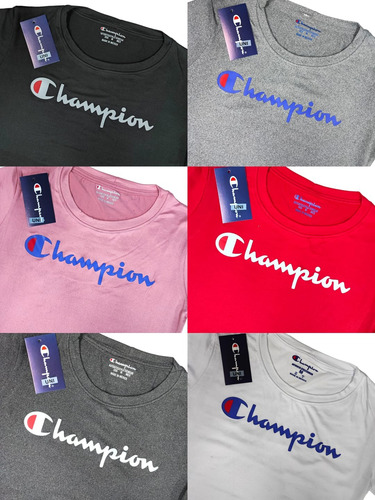 Playera Deportiva Supreem Champion Licra Algodón Suave