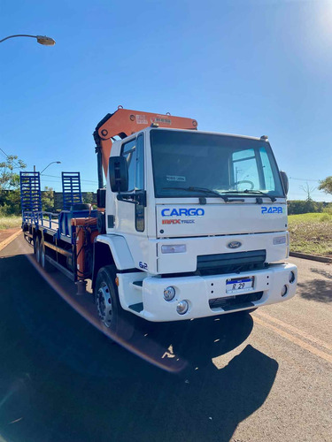 Caminhao Ford Cargo 2428 Prancha Hidraulica Munck