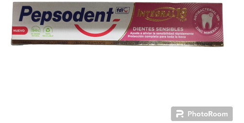 Pasta Dental Pepsodent Integral 18 Dientes Sensibles 75 Ml