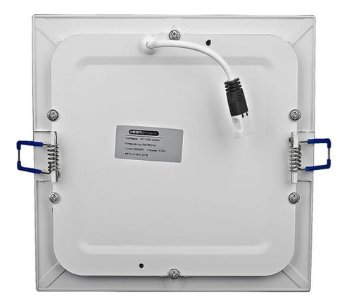 Imagen 3 de 4 de Panel Led Cuadr Emb 18w 6000k Megabright