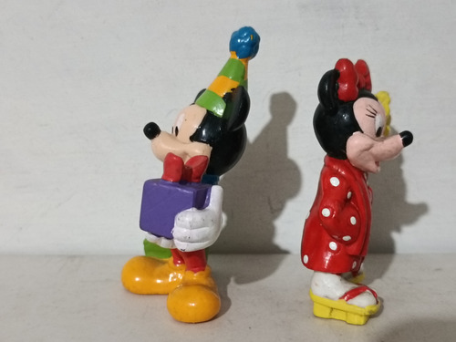 Figuras Mickey Mouse Aplause Y Minnie Vintage (Usado)