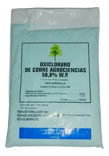 Oxicloruro De Cobre Agricola