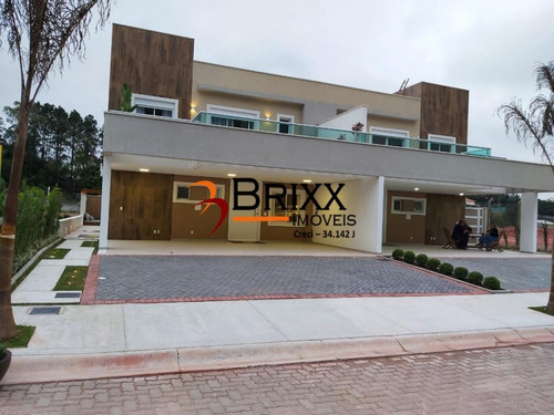 Lançamento Financiado - Casa 3 Dormitórios - Arujá - R$ 980.000,00 - Ca-398