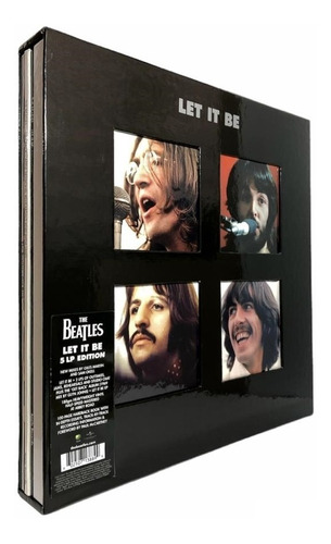 The Beatles Let It Be 50th Anniversary Deluxe Box 5 Lp Vinyl