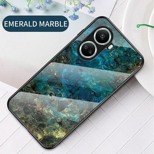 Carcasa Trasera De Silicona De Vidrio Templado Para Huawei N
