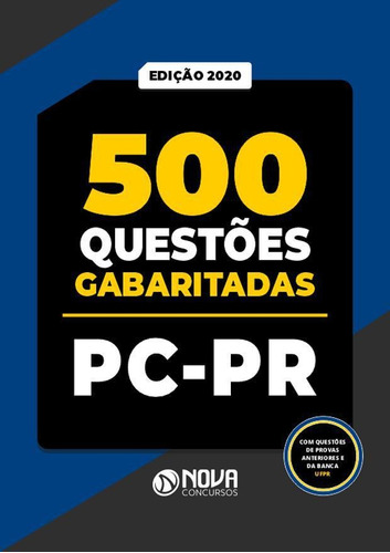 Apostila Caderno De Testes Pc Pr - Polícia Civil Do Paraná