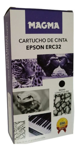2 Cintas Comp P/ Impresora Epson Modelo Erc32 / Erc-32 Black