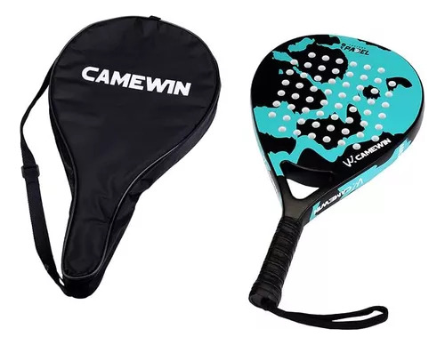 2 Raquetas De Pádel Camewin Fibra De Carbono 3k 4003