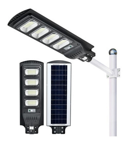 Lampara Solar Rectangular All In One 200watts