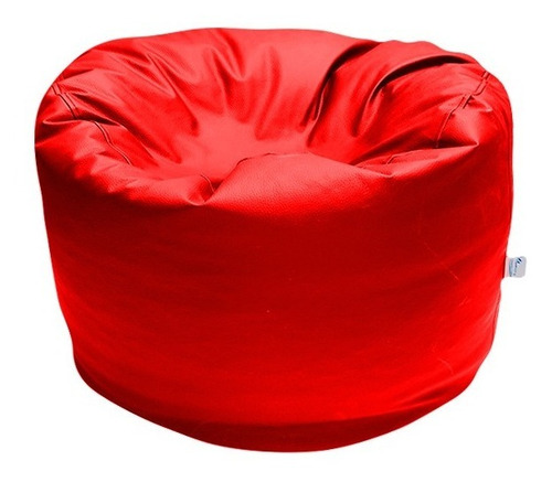 Puff Round Lunics Soporta 100kg Colores Color Rojo