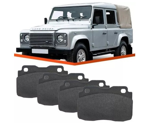 Pastilha De Freio Dianteira Land Rover Defender 95 A 2011