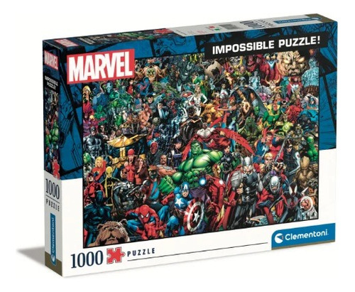 Puzzle Clementoni 1000 Pzs Marvel Imposible