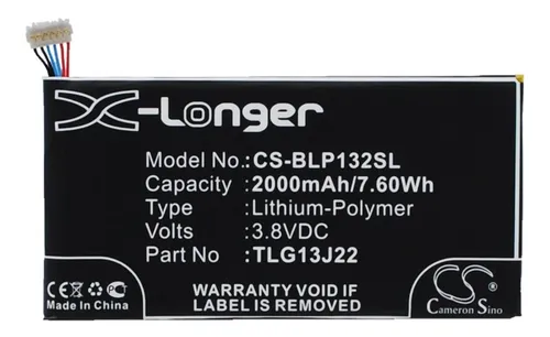 Bateria Para Blu Tlg13j22 L132l Life One X Wiko Darkfull