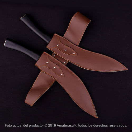 Imagen 5 de 9 de Kukri Dagas De Alice Resident Evil Exctinction Con Funda