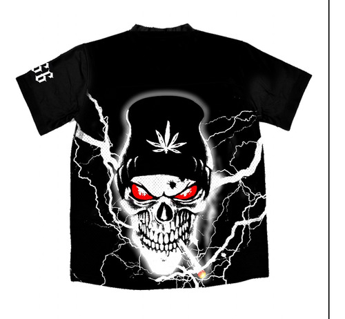 Camiseta Deportiva Pibes Chorros Calavera