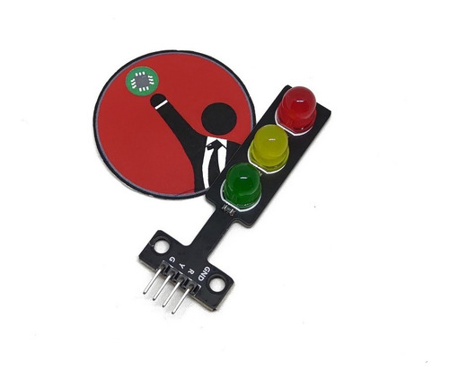 Modulo Semaforo Led Arduino Trafico Raspberry Pi