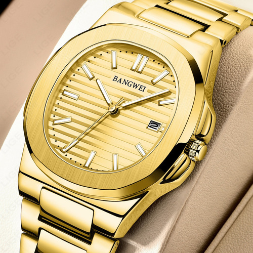 Reloj Cuarzo Hombres Luminiscencia Reloj Pulsera Empresarial