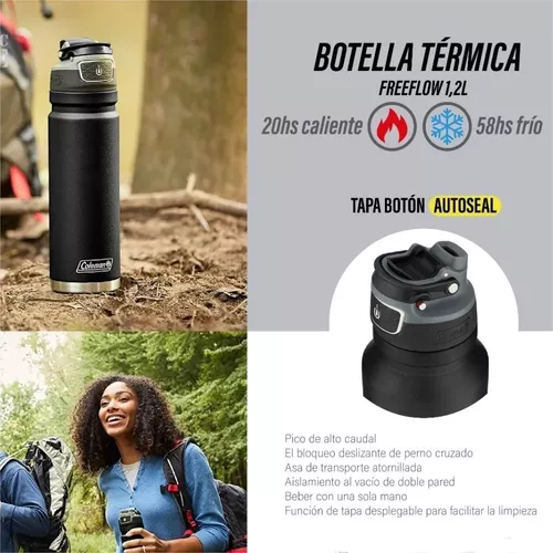 Coleman Botella Térmica Acero Inox 1,2 Litros Frio Caliente