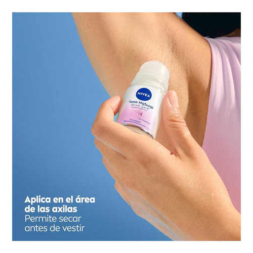 Nivea Tono Natural Miracle Sweet Antitranspirante 72h 50ml Lirio