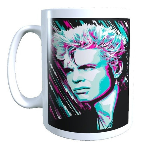 Taza Diseño Billy Idol Rock Poster