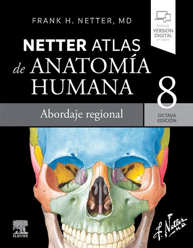 Atlas De Anatomia Humana Netter 8va Edicion.