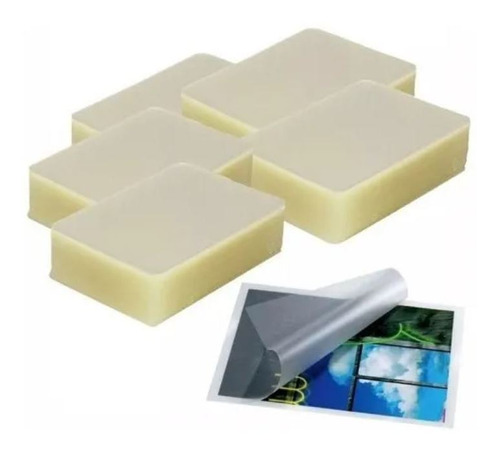 Pack 500 Micas Laminas Carnet Termolaminadora Plastificadora