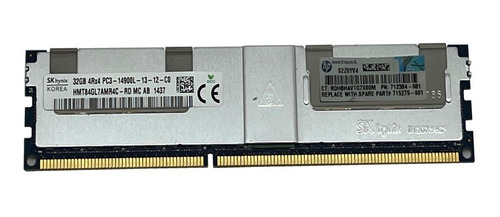 Memoria Ram 32gb Pc3-14900l Ecc/reg Servidor Proliant 4rx4 (Reacondicionado)