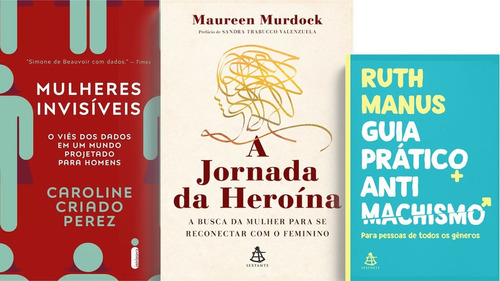 Kit jornada das Heroinas, de Vários autores. Editora Intrinseca e Sextante, capa mole em português