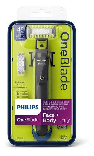 Philips Oneblade Afeitadora Recortadora Qp2620/20