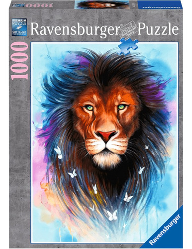 Rompecabezas Ravensburger Majestuoso León 1000 Piezas 14+