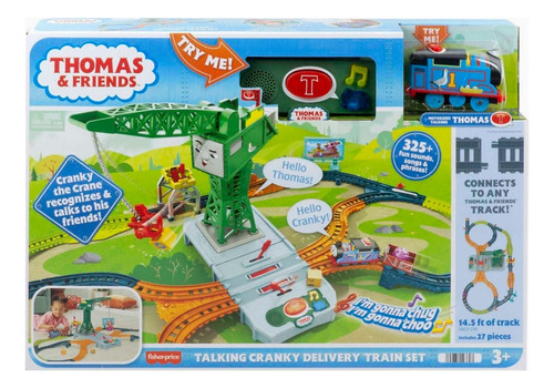 Thomas Friends Juego Tren Motorizado Cranky Delivery Musical