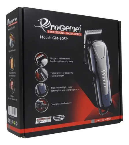 Maquina De Cortar Pelo Profesional Inalambrica Poderosa