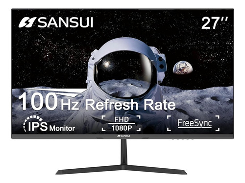 Sansui Monitor 27 Pulgadas 100hz Ips 1080p Monitor De Comput