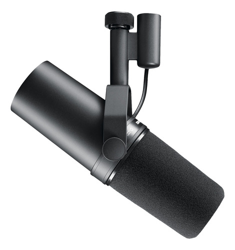 Microfone Shure Sm7b Dinâmico Para Podcast E Estúdio