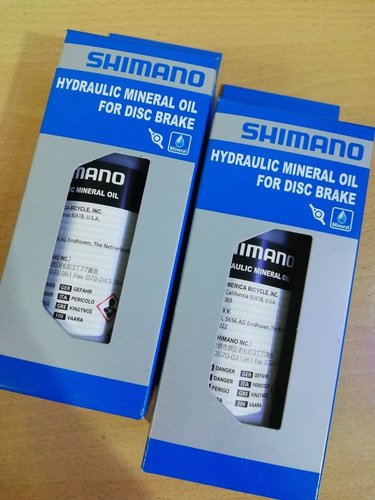 Imagen 3 de 3 de Aceite Mineral Freno P/bicicleta Shimano 100mm Carbonobikes
