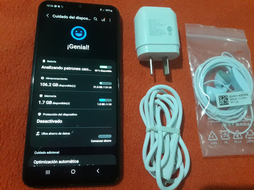 Samsung A23 (a235m) 128gb Libre De Fábrica Im Gris Oscuro (Usado)