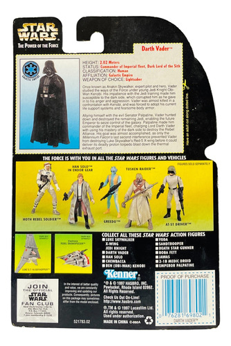Star Wars Potf Darth Vader (Usado)