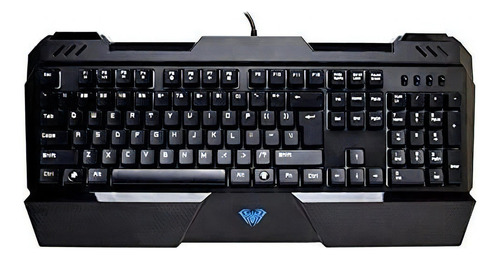 Teclado Mecanico Aula Sapphire Con Interruptores Azules-q31k