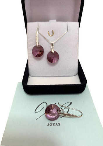 Joyas Fabricada Con Cristal De Swarovsk Elements Conjunto R